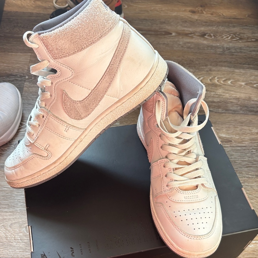 Nike Cream High-Top Sneakers